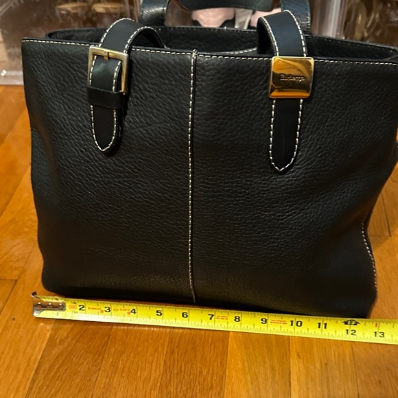 Burberry Black Leather Satchel - Picture 2 of 16